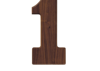 KP-1, #1 SHAPED PLAQUE