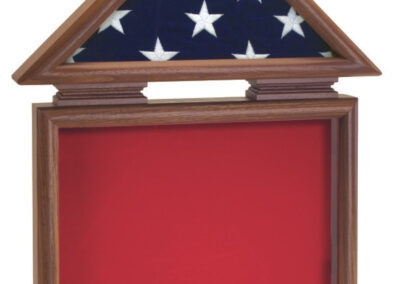 KF-FB77, CASE FOR 3X5 FLAG W/FRAME BELOW